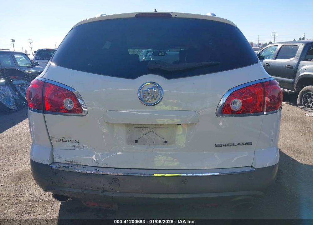2012 BUICK ENCLAVE PREMIUM VIN: 5GAKRDED6CJ273414