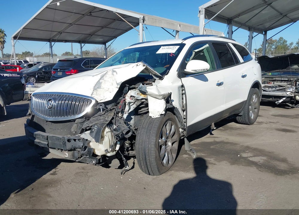 2012 BUICK ENCLAVE PREMIUM VIN: 5GAKRDED6CJ273414