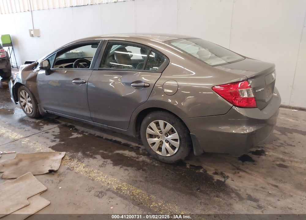 2012 HONDA CIVIC SDN LX VIN: 19XFB2F59CE371706