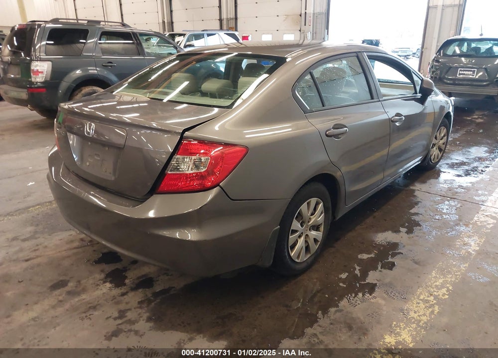 2012 HONDA CIVIC SDN LX VIN: 19XFB2F59CE371706