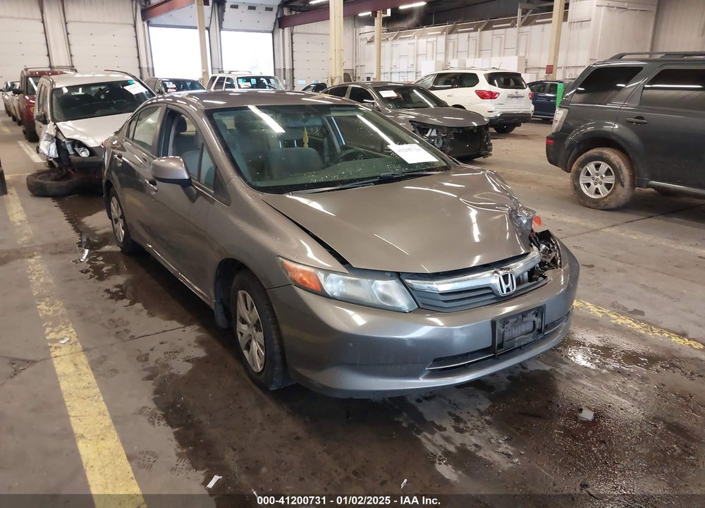 2012 HONDA CIVIC SDN LX VIN: 19XFB2F59CE371706