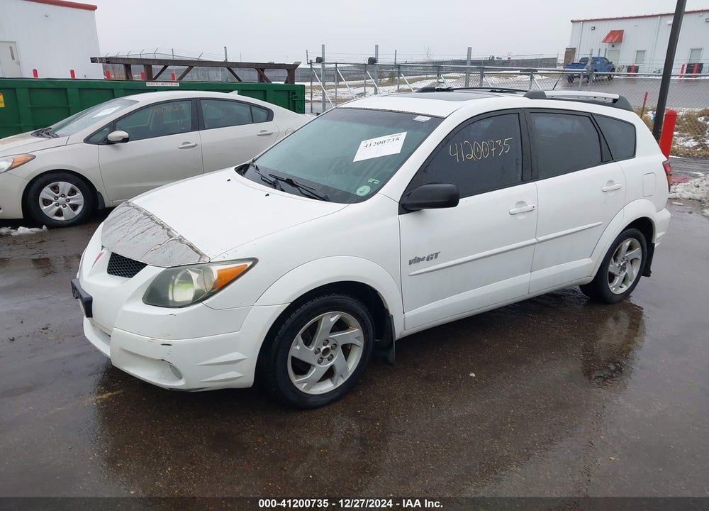 2004 PONTIAC VIBE GT VIN: 5Y2SN64L24Z400600