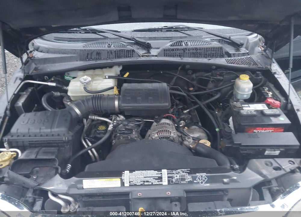 2002 JEEP LIBERTY LIMITED EDITION VIN: 1J8GL58KX2W198975