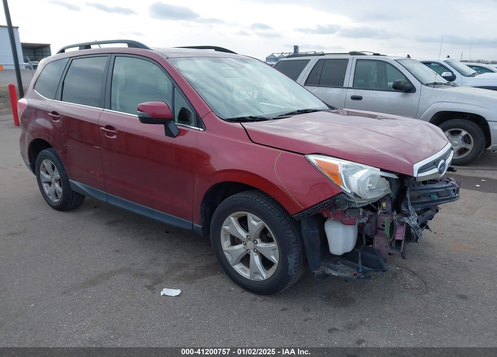 2014 SUBARU FORESTER 2.5I TOURING VIN: JF2SJAPC8EH519741