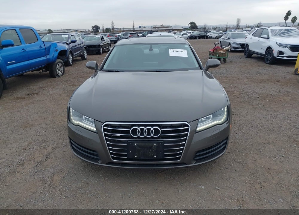 2013 AUDI A7 3.0T PREMIUM VIN: WAUYGAFC0DN084476