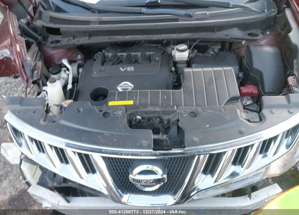 2009 NISSAN MURANO SL VIN: JN8AZ18W49W122836