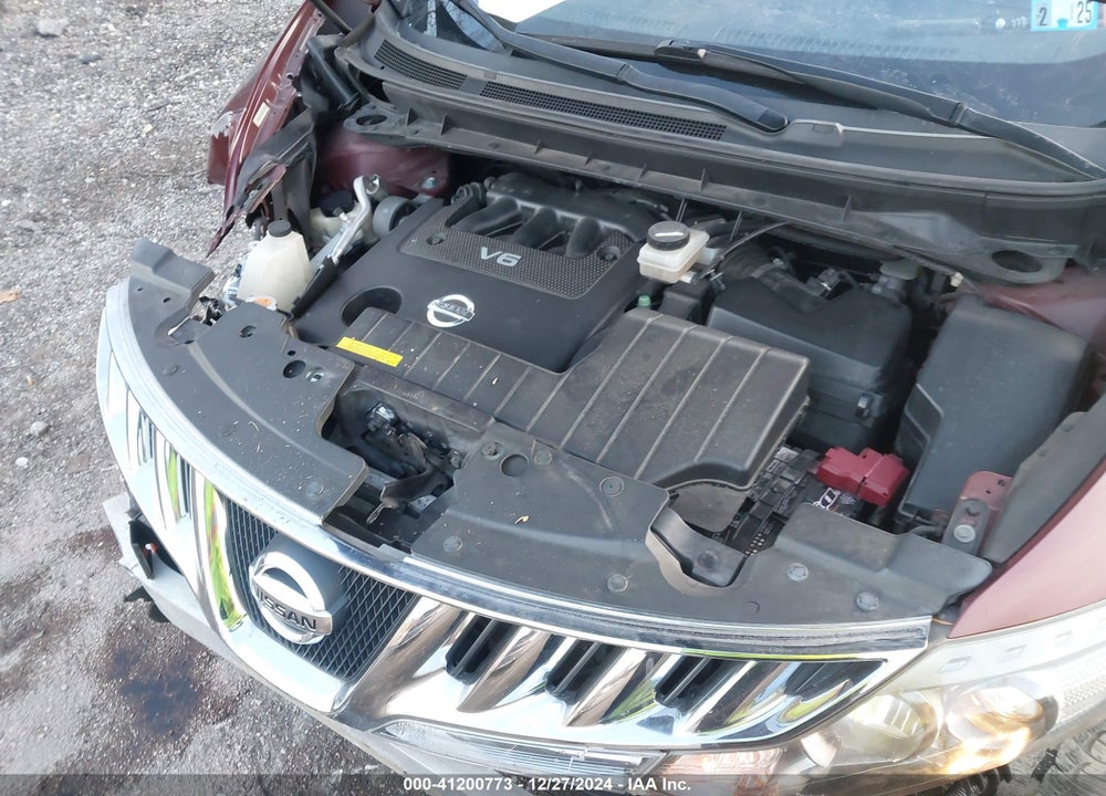 2009 NISSAN MURANO SL VIN: JN8AZ18W49W122836