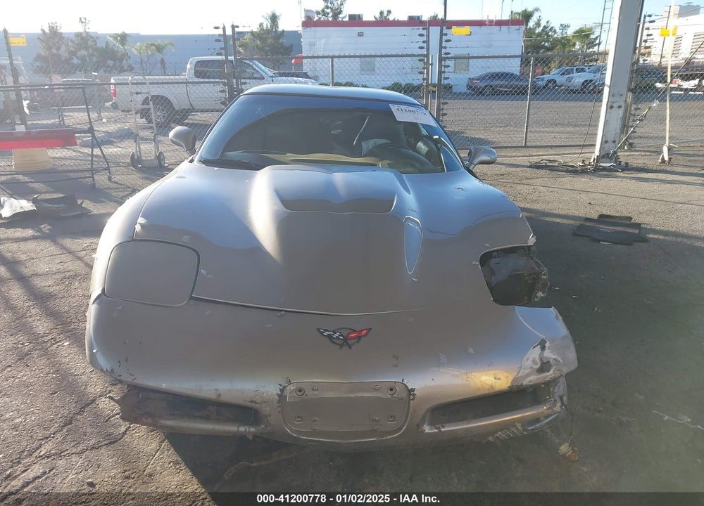 2000 CHEVROLET CORVETTE VIN: 1G1YY22G9Y5110487