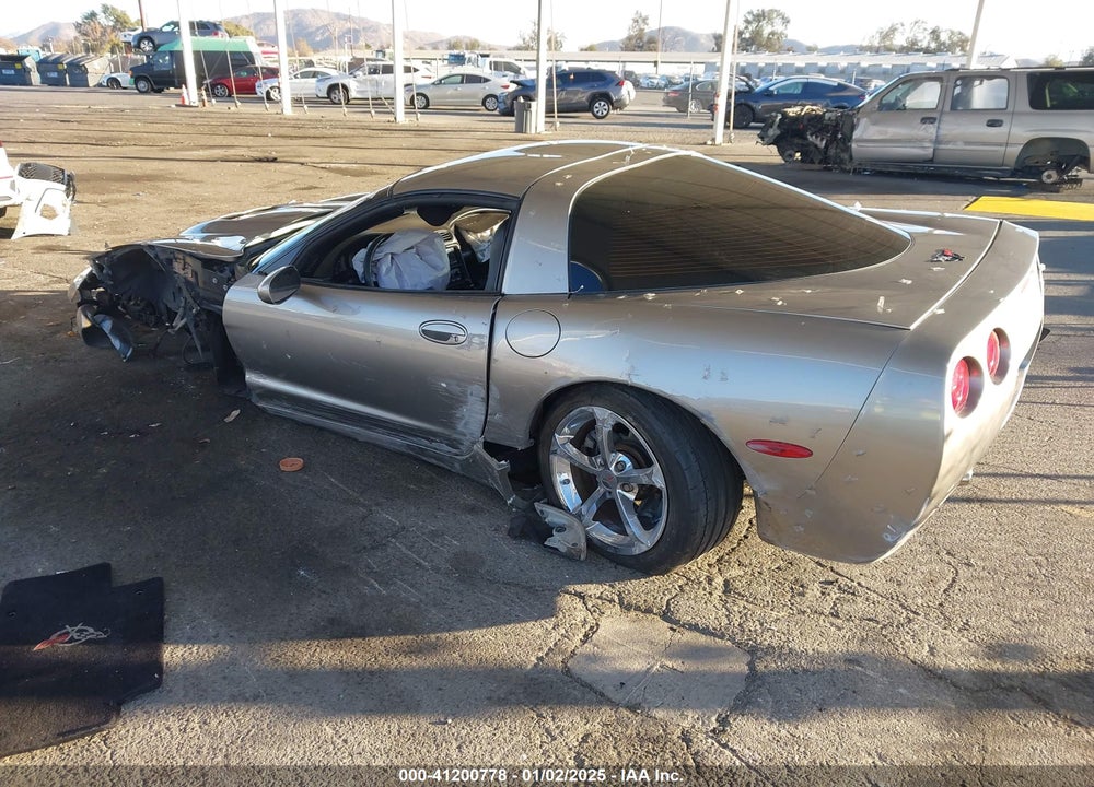 2000 CHEVROLET CORVETTE VIN: 1G1YY22G9Y5110487