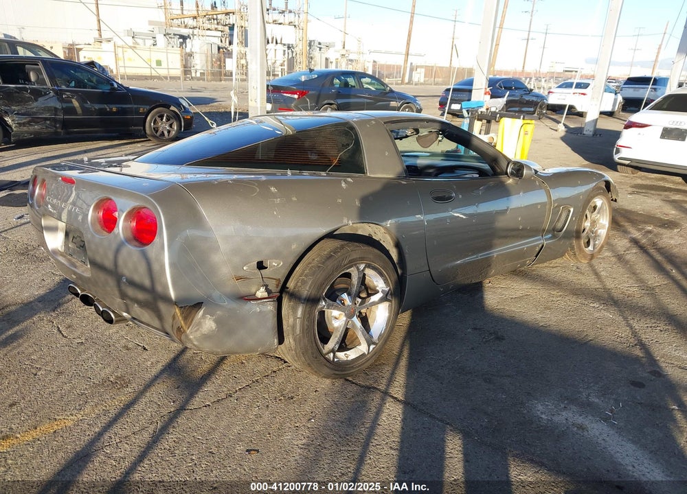 2000 CHEVROLET CORVETTE VIN: 1G1YY22G9Y5110487
