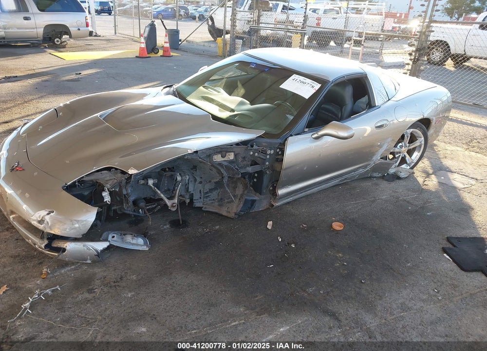 2000 CHEVROLET CORVETTE VIN: 1G1YY22G9Y5110487