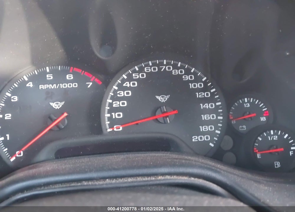 2000 CHEVROLET CORVETTE VIN: 1G1YY22G9Y5110487