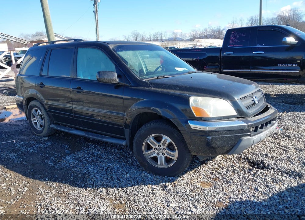 2005 HONDA PILOT EX-L VIN: 5FNYF18655B015893