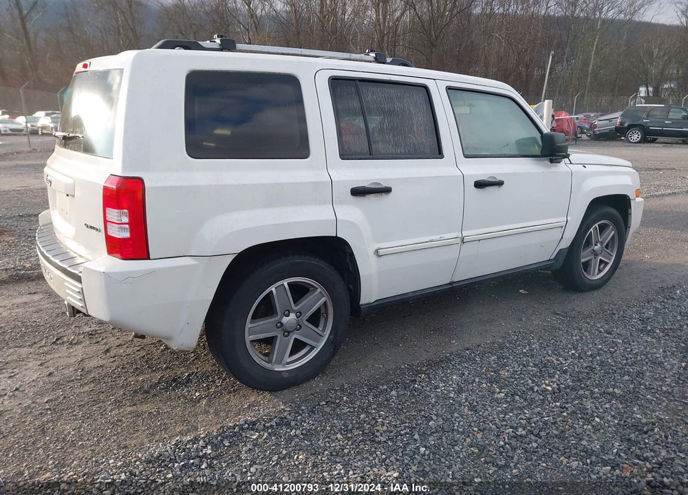 2007 JEEP PATRIOT LIMITED VIN: 1J8FF48W27D316472
