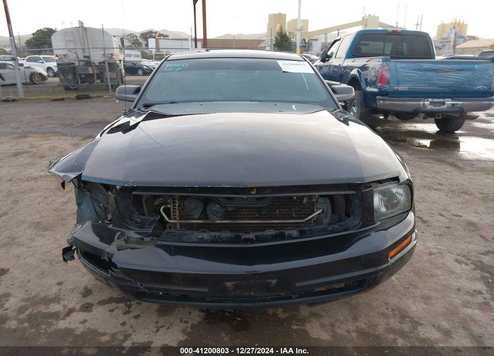 2006 FORD MUSTANG V6 VIN: 1ZVHT80N465118548