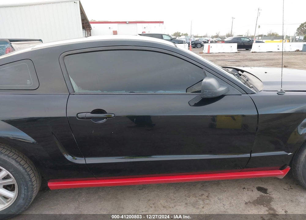 2006 FORD MUSTANG V6 VIN: 1ZVHT80N465118548