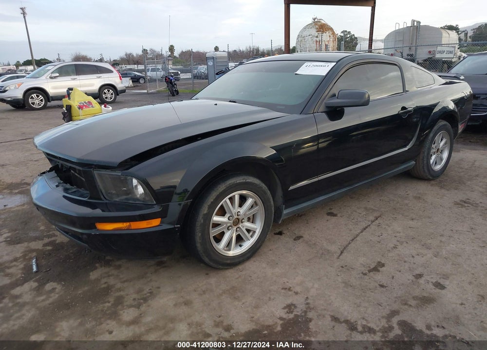 2006 FORD MUSTANG V6 VIN: 1ZVHT80N465118548