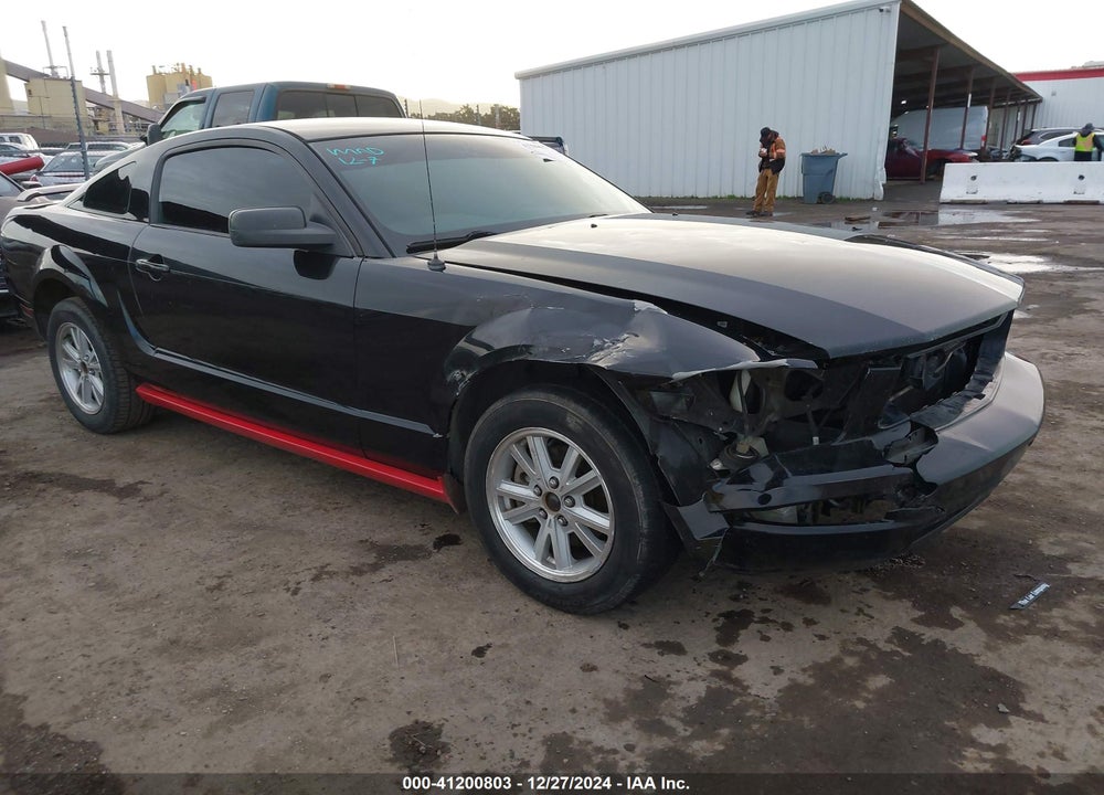 2006 FORD MUSTANG V6 VIN: 1ZVHT80N465118548