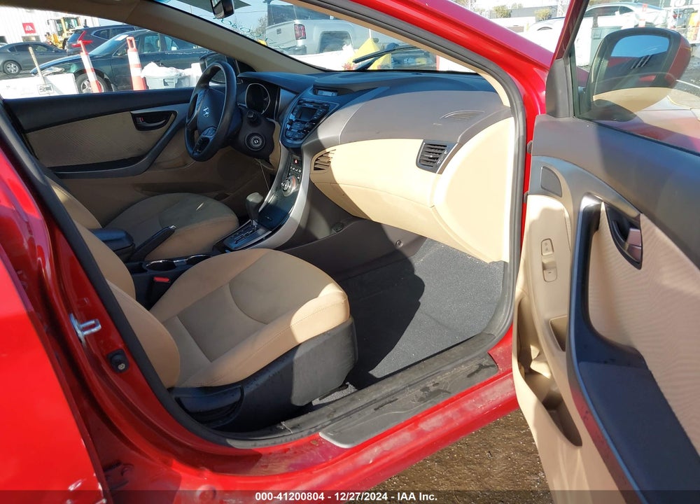 2013 HYUNDAI ELANTRA GLS VIN: KMHDH4AE8DU800924