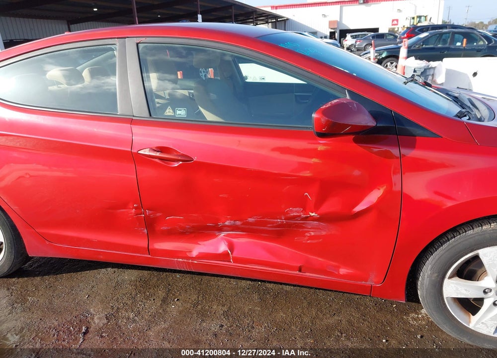 2013 HYUNDAI ELANTRA GLS VIN: KMHDH4AE8DU800924