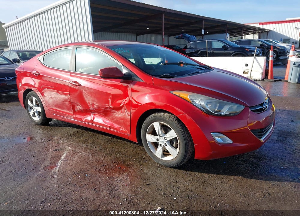 2013 HYUNDAI ELANTRA GLS VIN: KMHDH4AE8DU800924