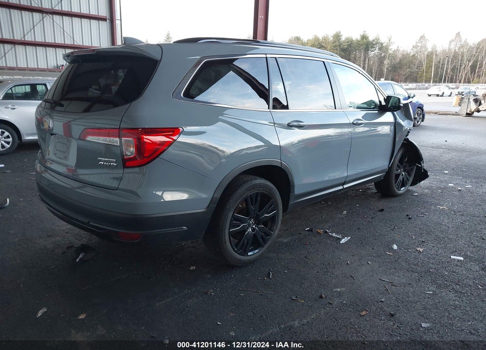 2022 HONDA PILOT AWD SPECIAL EDITION VIN: 5FNYF6H27NB100020