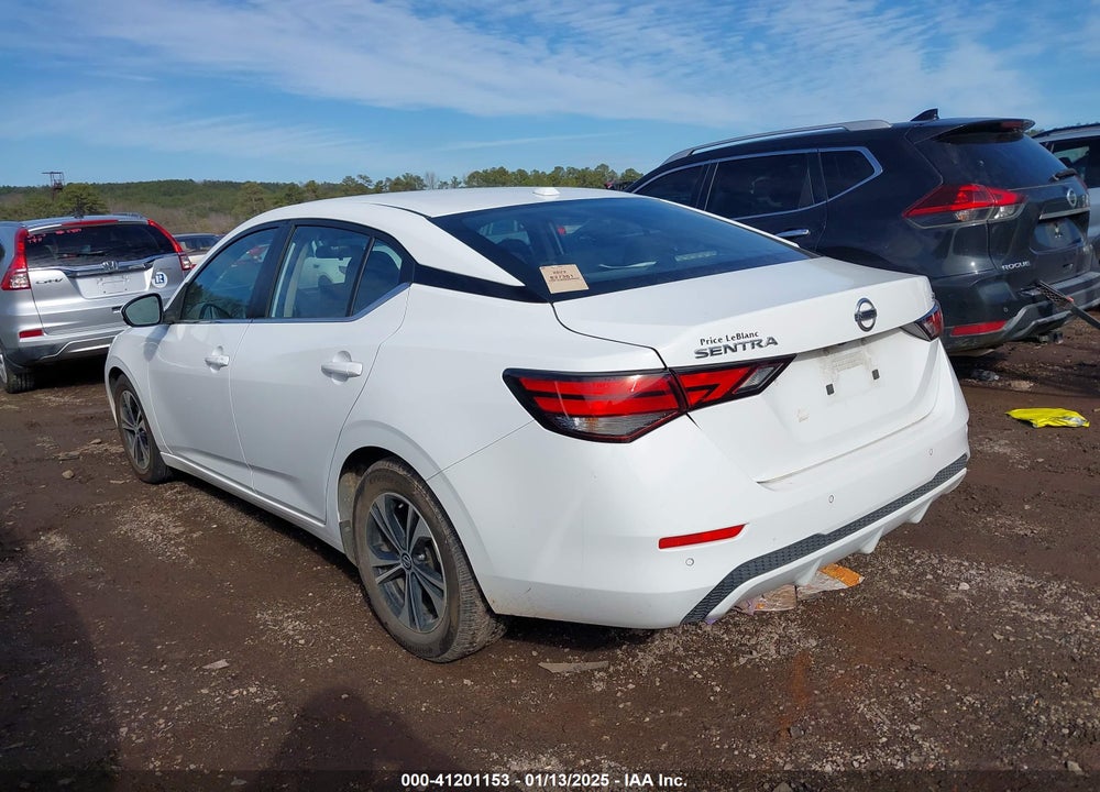2022 NISSAN SENTRA SV XTRONIC CVT VIN: 3N1AB8CV6NY265252