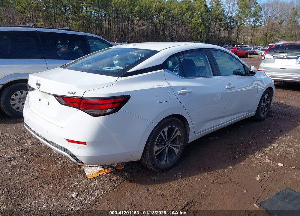 2022 NISSAN SENTRA SV XTRONIC CVT VIN: 3N1AB8CV6NY265252