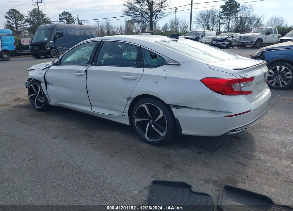 2022 HONDA ACCORD HYBRID SPORT VIN: 1HGCV3F22NA001078