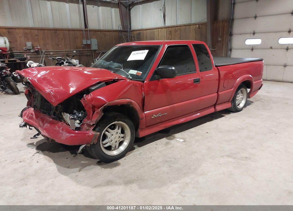 2000 CHEVROLET S-10 LS VIN: 1GCCS1951Y8217095
