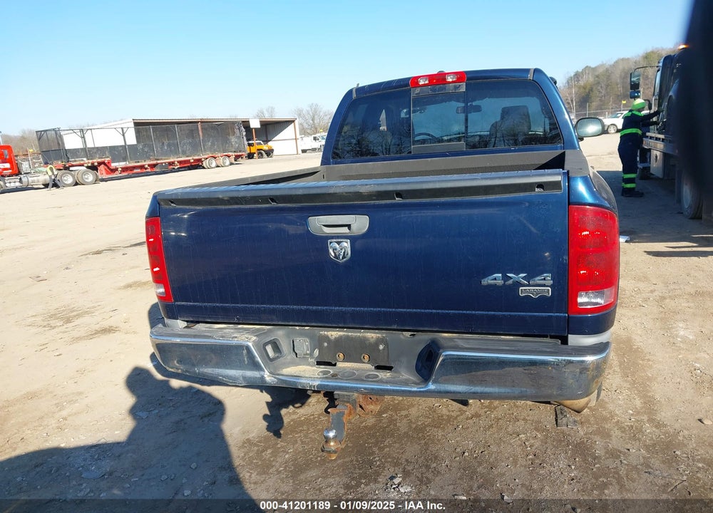 2006 DODGE RAM 1500 LARAMIE VIN: 1D7HU18296J162284