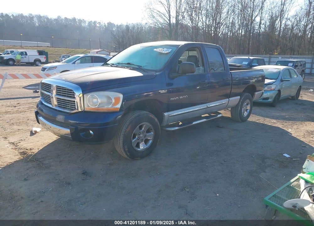 2006 DODGE RAM 1500 LARAMIE VIN: 1D7HU18296J162284