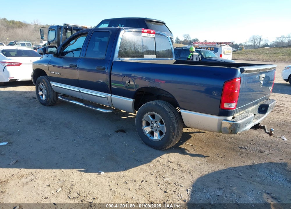 2006 DODGE RAM 1500 LARAMIE VIN: 1D7HU18296J162284