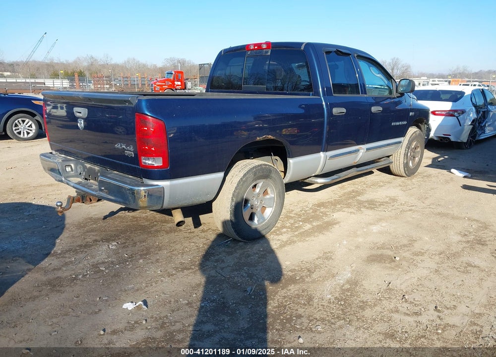 2006 DODGE RAM 1500 LARAMIE VIN: 1D7HU18296J162284