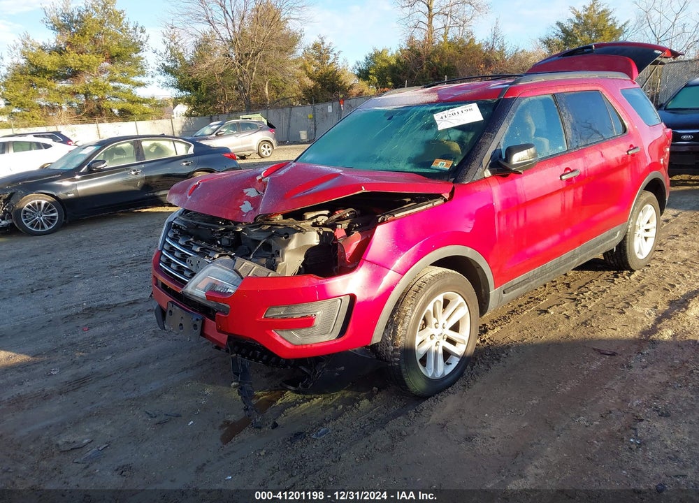 2017 FORD EXPLORER VIN: 1FM5K8B88HGC74224