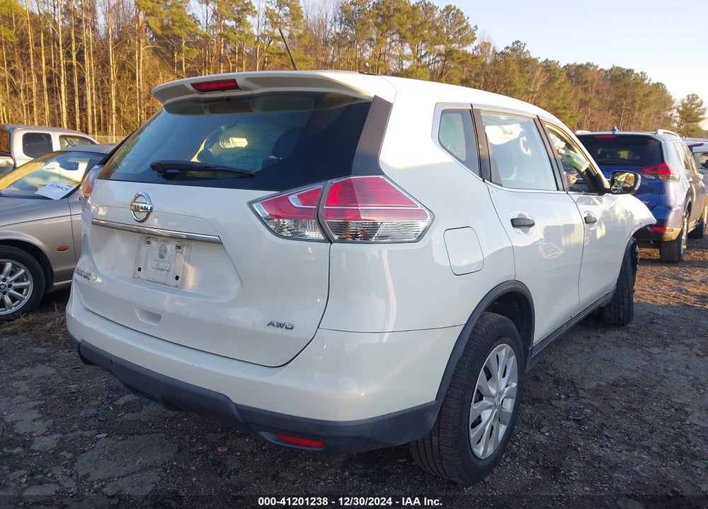 2016 NISSAN ROGUE S VIN: 5N1AT2MV5GC828806