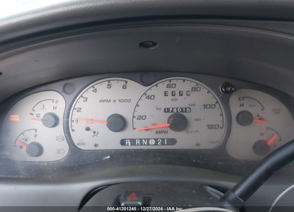 2003 FORD RANGER EDGE/TREMOR/XLT VIN: 1FTYR44V03PA50754