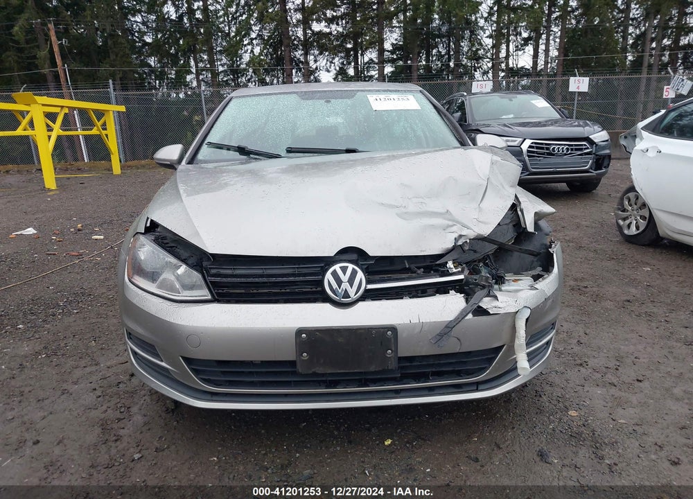 2015 VOLKSWAGEN GOLF TSI S 4-DOOR VIN: 3VW217AU4FM047731