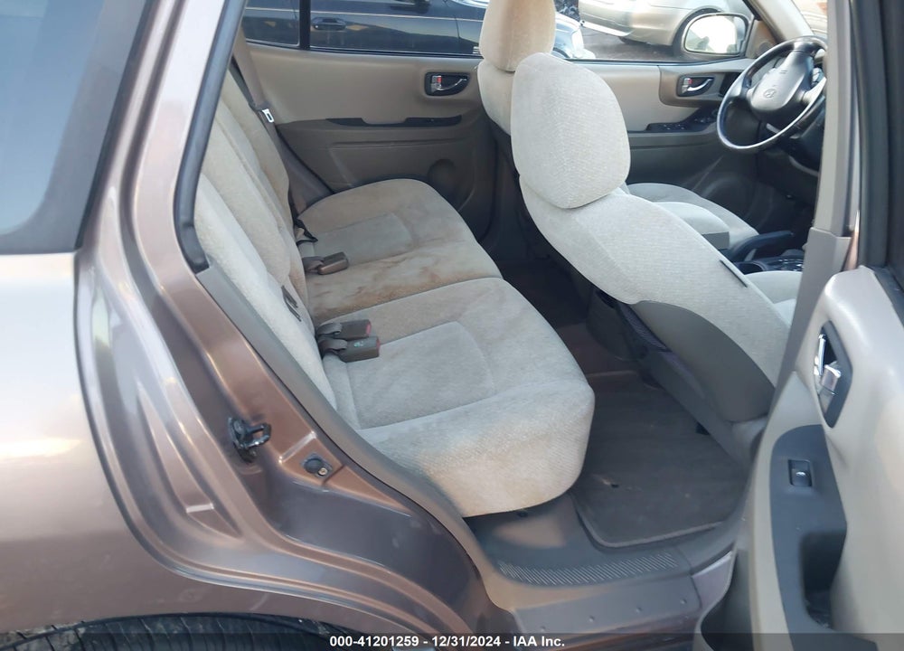 2006 HYUNDAI SANTA FE VIN: KM8SC13D76U046636