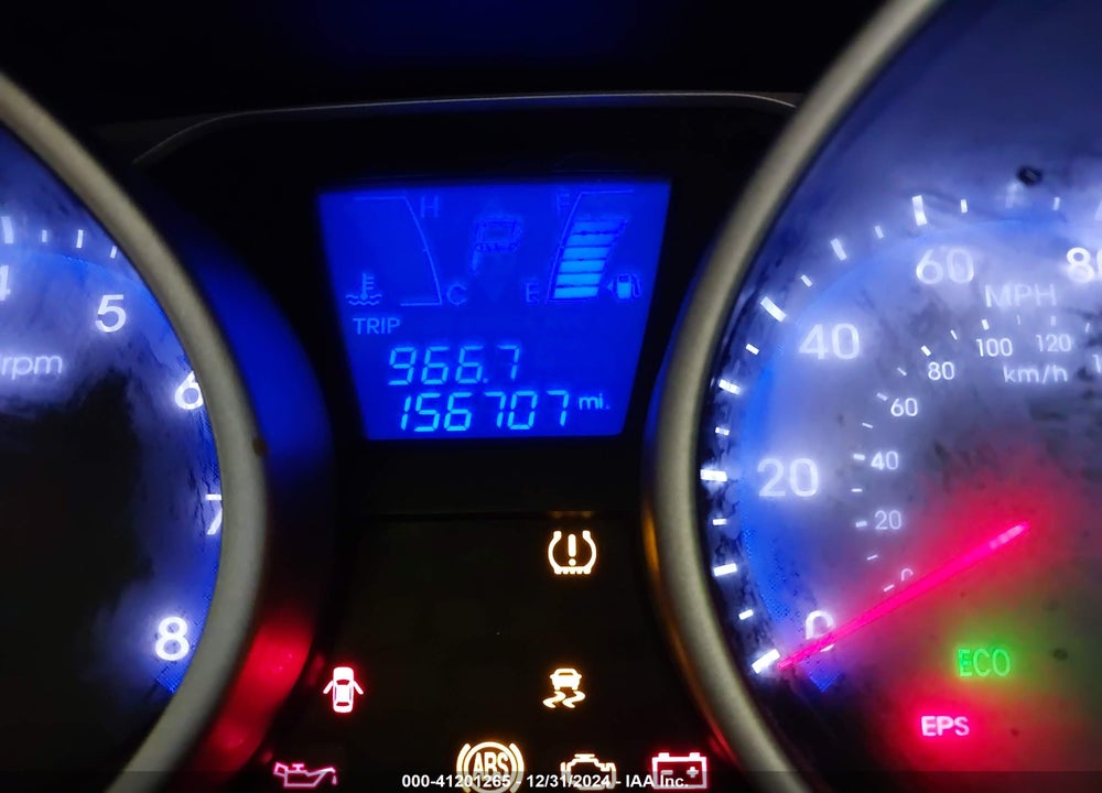 2013 HYUNDAI TUCSON GLS VIN: KM8JUCAC5DU757666