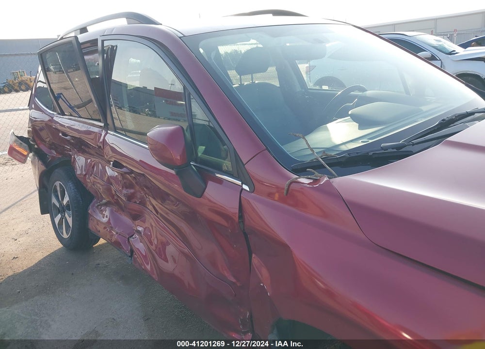 2018 SUBARU FORESTER 2.5I LIMITED VIN: JF2SJARC8JH574665
