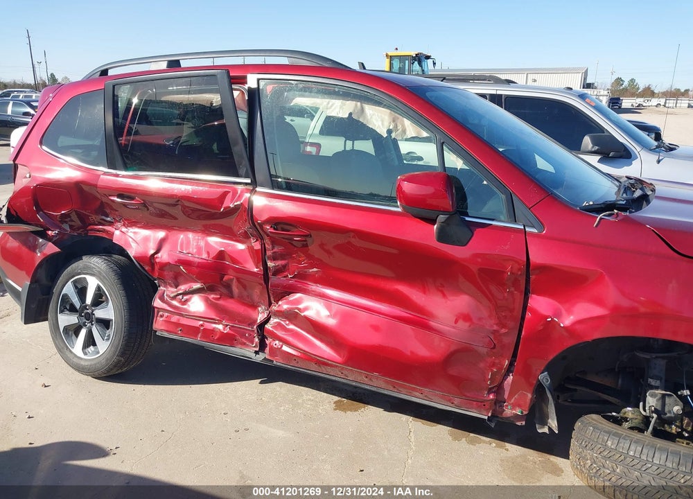 2018 SUBARU FORESTER 2.5I LIMITED VIN: JF2SJARC8JH574665