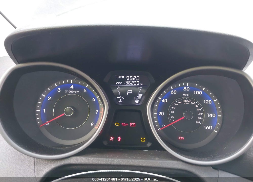 2011 HYUNDAI ELANTRA GLS (ULSAN PLANT) VIN: KMHDH4AE1BU085000