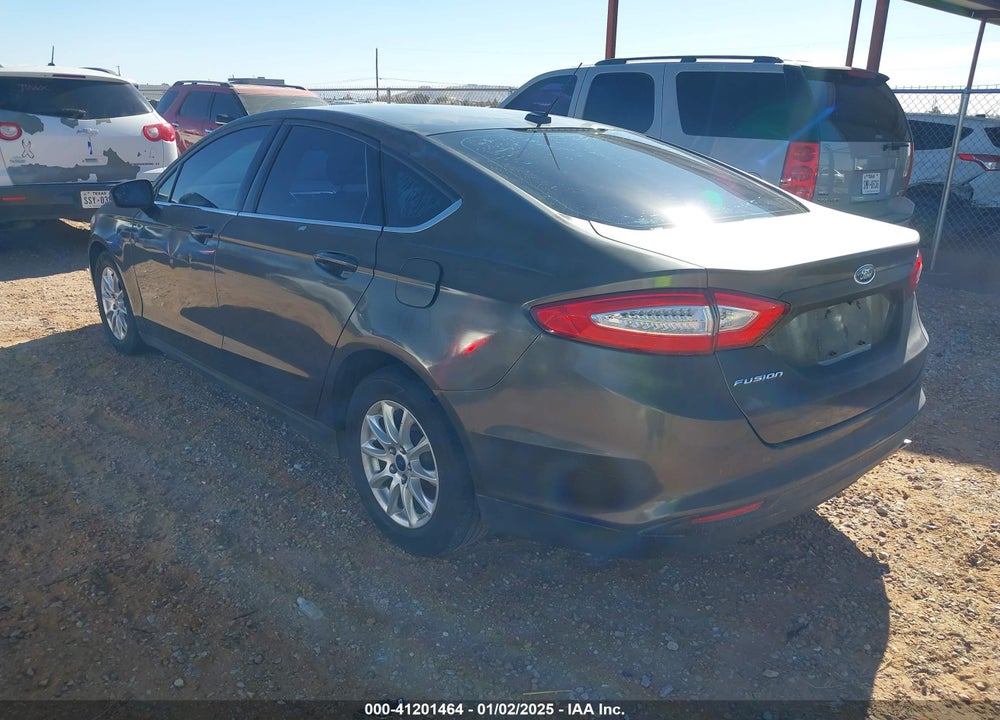 2016 FORD FUSION VIN: 3FA6P0G70GR354545