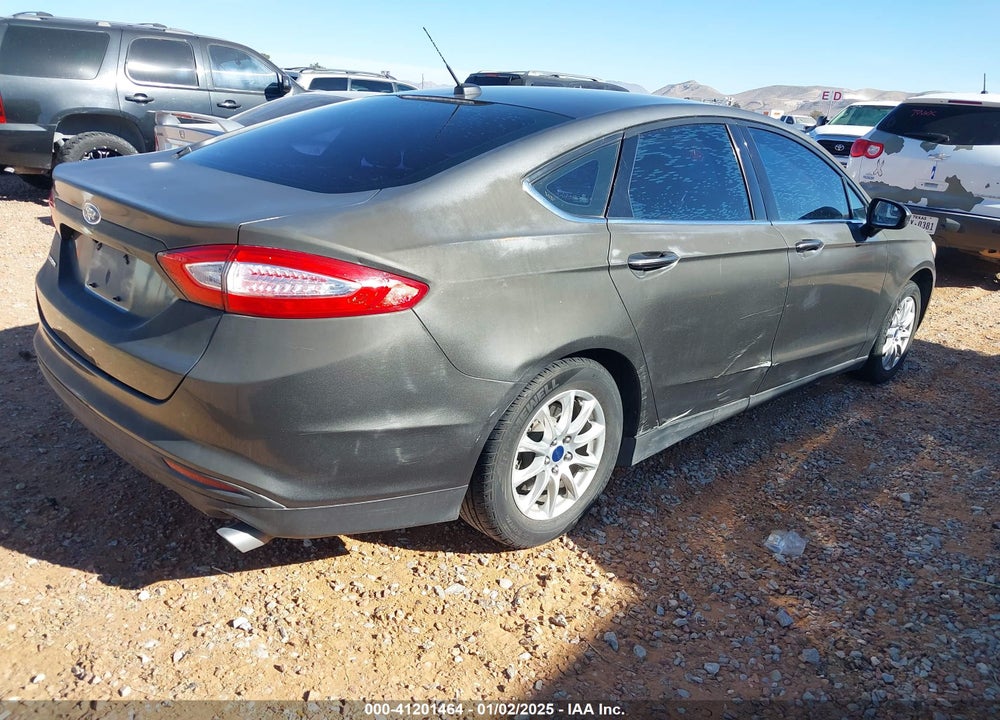 2016 FORD FUSION VIN: 3FA6P0G70GR354545