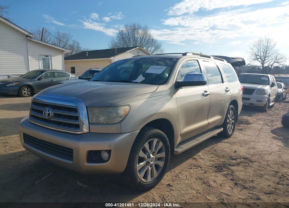 2008 TOYOTA SEQUOIA LIMITED 5.7L V8 VIN: 5TDZY68AX8S004369