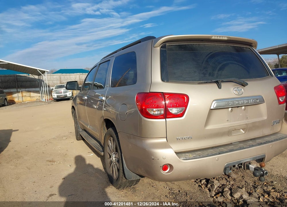 2008 TOYOTA SEQUOIA LIMITED 5.7L V8 VIN: 5TDZY68AX8S004369