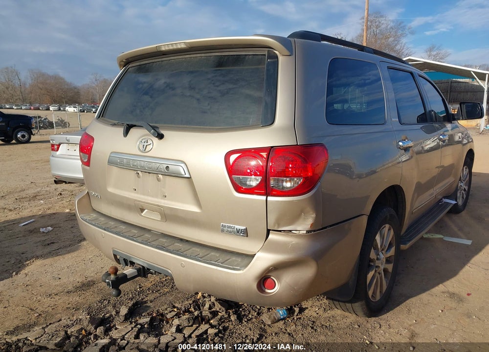 2008 TOYOTA SEQUOIA LIMITED 5.7L V8 VIN: 5TDZY68AX8S004369