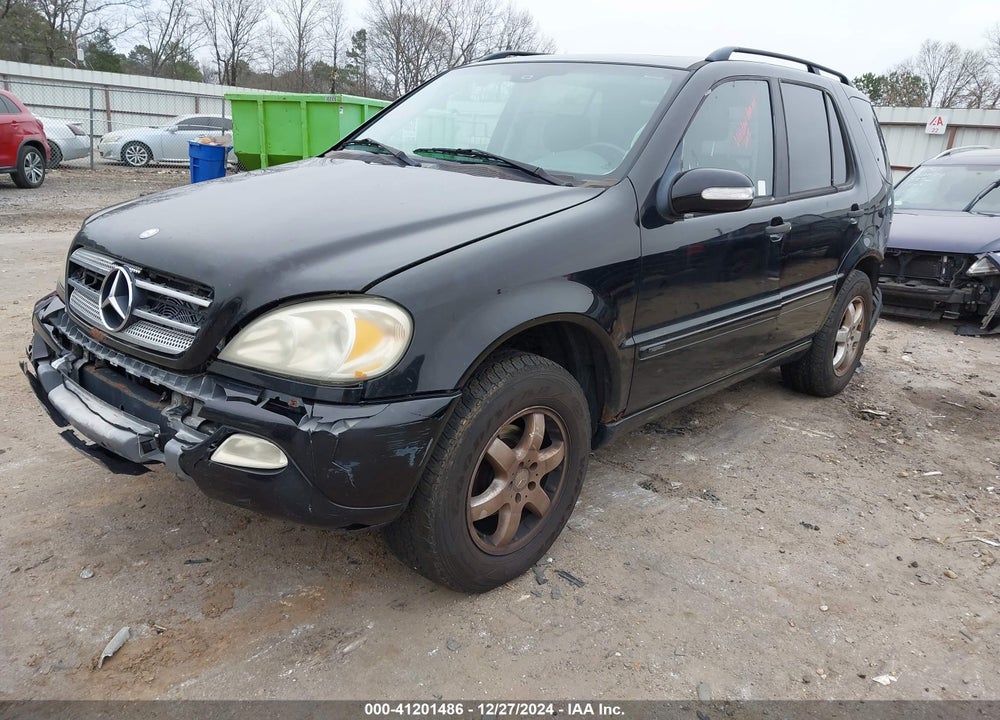 2003 MERCEDES-BENZ ML 350 VIN: 4JGAB57E63A403133