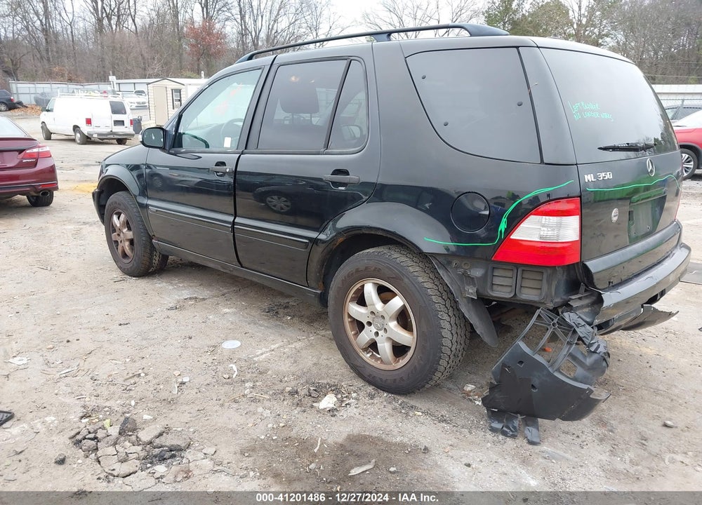 2003 MERCEDES-BENZ ML 350 VIN: 4JGAB57E63A403133